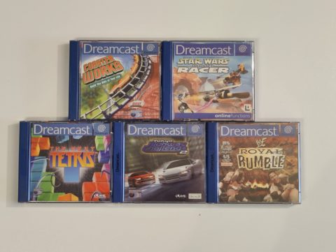 Cinq jeux Dreamcast de plus pour le fullset